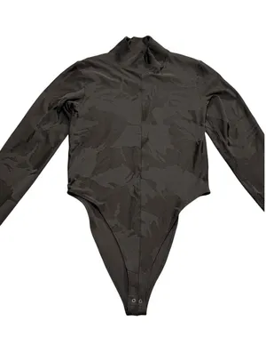 Nike Tech Pack Dri-Fit ADV Women’s Bodysuit Black Long Sleeve Size M Women’s thumbnail 1