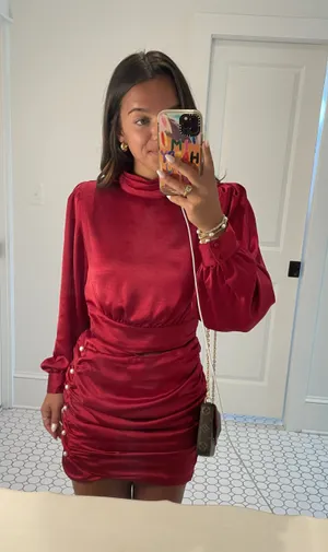 Red Two Piece Set thumbnail 1