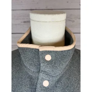 Patagonia Lightweight Synchilla Snap-T Fleece Pullover Gray Small Pocket Jacket thumbnail 6