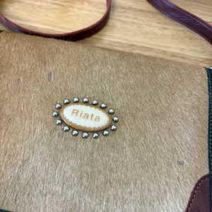 Riata Tan‎ And Brown Crossbody Purse thumbnail 3