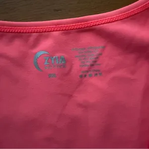 NWT Zyia Pink Flamingo Stronger Tank Size XXL Crop Top Gym Sport Yoga Running thumbnail 5