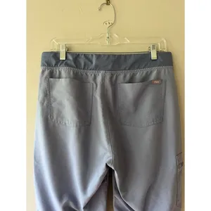 FIGS Sz M Jogger Scrubs Pants Pull On 6 Pockets Ribbed Anti-Wrinkle thumbnail 7
