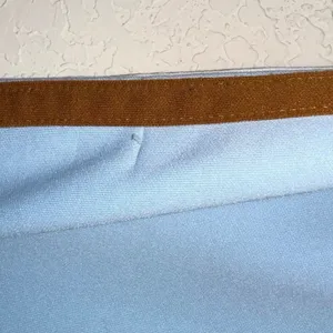Wild Fable Blue Track Pants Medium White Brown Side Stripe‎ Athleisure thumbnail 7