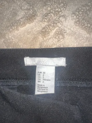 H&M Pants Black thumbnail 2