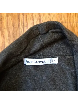 Pink Clover NWOT Women's Green Cardigan Size S thumbnail 2