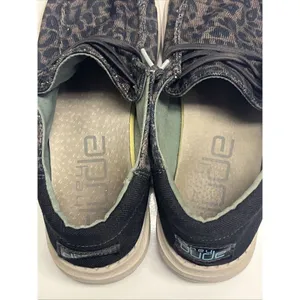 Hey Dude Shoes Wendy Sox Leo Brown Women’s Size 6 Slip On Loafer Fabric Leopard thumbnail 7
