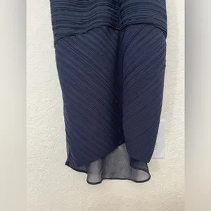 H&M Navy Blue Cocktail Dress Size 8 thumbnail 10