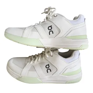 On Cloud The Roger Tennis Lightweight White & Mint Green Sneakers W10 thumbnail 6
