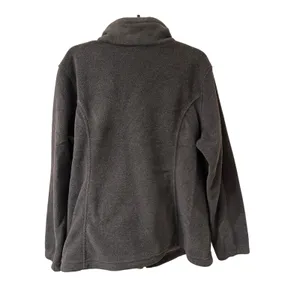 Columbia Womens 1X Benton Springs Full Zip Fleece Jacket Gray Gorpcore Granola thumbnail 2