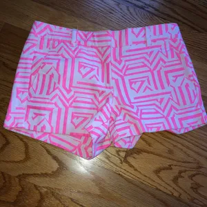 J. Crew neon hot pink tiki shorts size 0 thumbnail 6