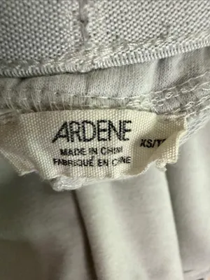 Ardene Light Gray Athletic Shorts with Black Waist Stripe thumbnail 2