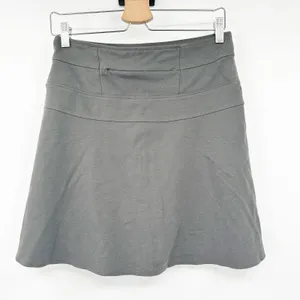 Athleta Womens Athleisure Tenniscore Ponte Twill Flare Mini Skirt Size 4 Olive‎ thumbnail 10
