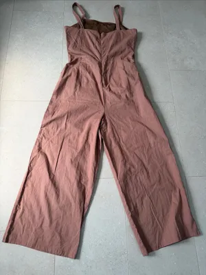 Derek Heart Mauve Wide-Leg Tie-Waist Jumpsuit thumbnail 3