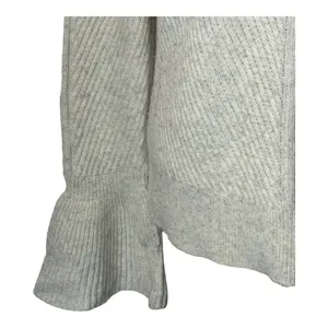 Club Monaco Sweater‎ Women Small Gray Wool Cashmere Blend Bell Sleeve Andreah thumbnail 7