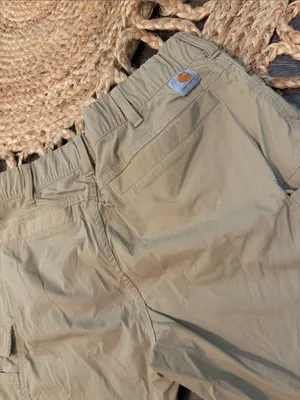Carhartt Force Madden Cargo Short Straight Fit Size 8 Cream thumbnail 4