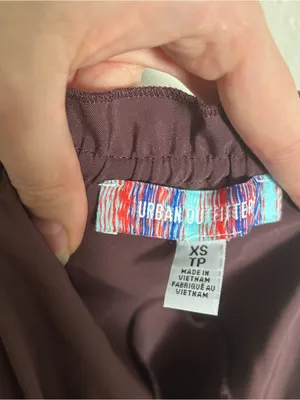 Urban Outfitters Abigail Ruffle Corset Top XS Burgundy Coquette Cottagecore thumbnail 4