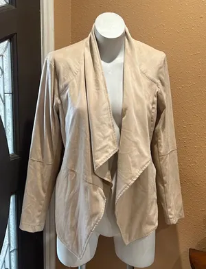 Bb Dakota by Steve Madden beige jacket Size XL thumbnail 1