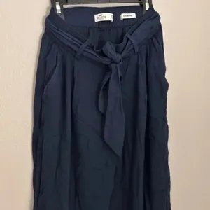 Hollister Co. Ultra High Rise Culottes‎ Pants Navy Size XS Women thumbnail 11
