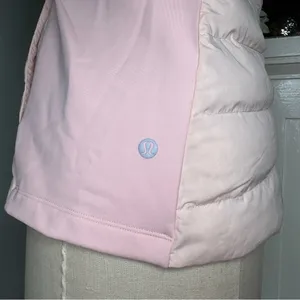 Lululemon Down For It All Vest Down Winter Coat Pink Mist Size 4 thumbnail 11