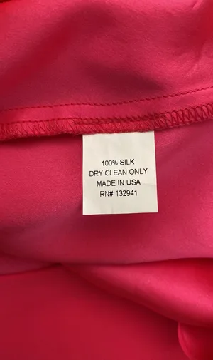 Amanda Uprichard Pink Silk Dress thumbnail 5
