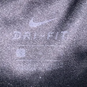 Nike Dri Fit black lined workout gym athletic shorts thumbnail 7