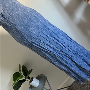 Blue Sleeveless Maxi Dress thumbnail 3