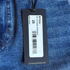 NWT Just Black Denim HR Vintage Straight Blue Jeans thumbnail 3
