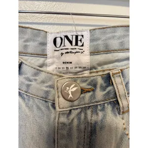 NWT One Teaspoon Sz 26 Blue Ash Eagles Slouchy Low Waist Dropped Crotch Jeans thumbnail 2