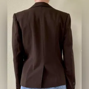 Rafaella Women's‎ Blazer Jacket Long Sleeve Brown Size 6p thumbnail 3
