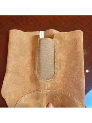 Kelsi Dagger Brooklyn Logan over-the-knee boot in brown chestnut suede Sz 6.5 thumbnail 13