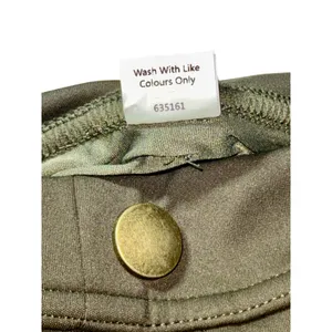 NEW Halara Green Gold Snap Pockets Casual Cargo Utility Mini Skirt Womens Size M thumbnail 4