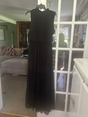 Draper James Black maxi dress thumbnail 2
