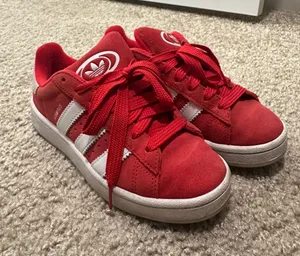 Red Adidas Campus Sneakers thumbnail 1
