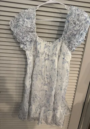 Storia Puff Sleeve Mini Dress thumbnail 4