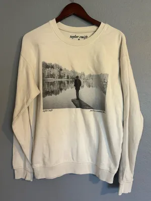Official 2020 Taylor Swift “Cowboy Like Me” evermore Crewneck Sweatshirt thumbnail 1