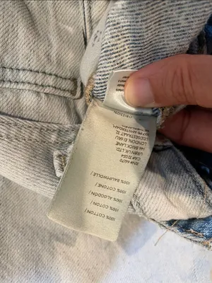 ANTHROPOLOGIE | PILCRO The Joey High-Rise Relaxed Jeans Light Wash Denim Size 25 thumbnail 16