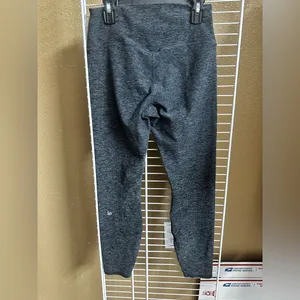 ALO Yoga alosoft 7/8 highlight Charcoal Heather Leggings sz sm thumbnail 3