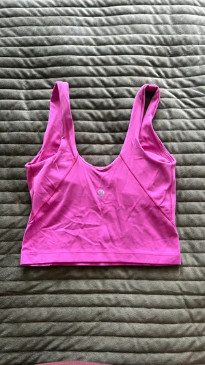 Longline Sports Bra Pink Size XS thumbnail 2