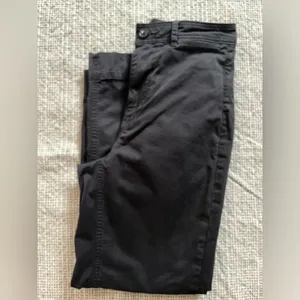 Everlane straight leg pants black size 2 thumbnail 4