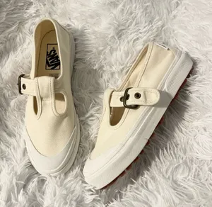 Cute kawaii Vans Mary Jane Style 93 buckle Slip-On shoes thumbnail 1