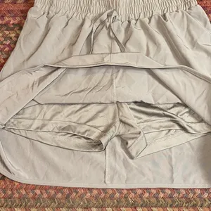 Royalty For Me TAN BASIC NEUTRAL ATHLETIC TENNIS GOLF SKIRT thumbnail 3