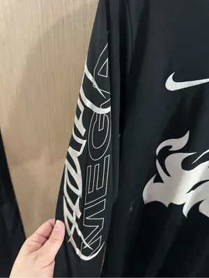 Nike ‘Gurls Talk’ MAD LOVE ‘3’ Adwoa Aboah Xx Football Top 725884-010 Medium thumbnail 3
