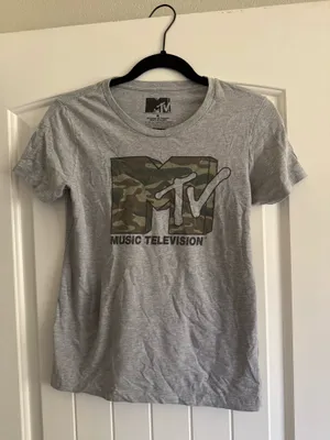 MTV Gray Logo Tee thumbnail 2