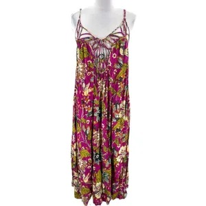 Anthropologie Drama‎ Beach midi dress sz L thumbnail 5