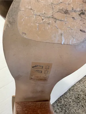 Free People Brown Leather Ankle Boots Womens 7 Boho Side Cut Out Western Booties thumbnail 9