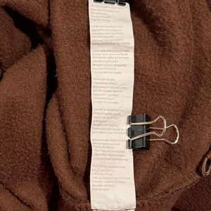 Fabletics Rayne Polar Fleece 1/4 Zip Brown XL Oversized Lounge Cozy Athleisure thumbnail 6