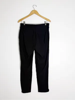 Athleta Black Slim Ankle Pants Size 6 Stretch Pull On Work Travel thumbnail 6