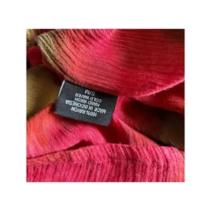 IndoMario Womens Abstract Geometric Blouse‎ Dark Coral Brown Size S/M thumbnail 6