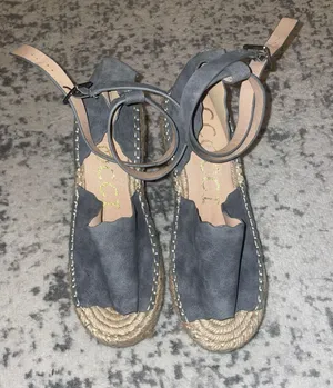 Gucci Grey Espadrille Wedges thumbnail 1