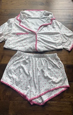 Pajama Set White thumbnail 1